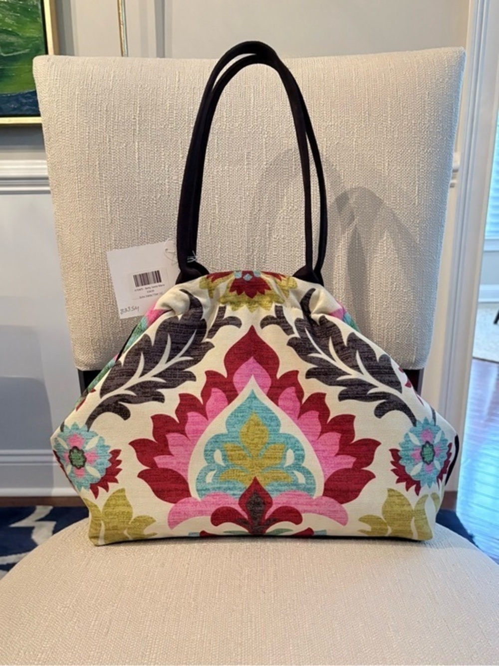 Atenti Betty Bag Santa Maria Suzani Floral Project Handbag NWT - Picture 9 of 10